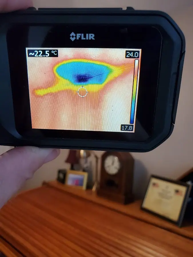 Thermal imaging inspection for water damage in Upper Saddle River